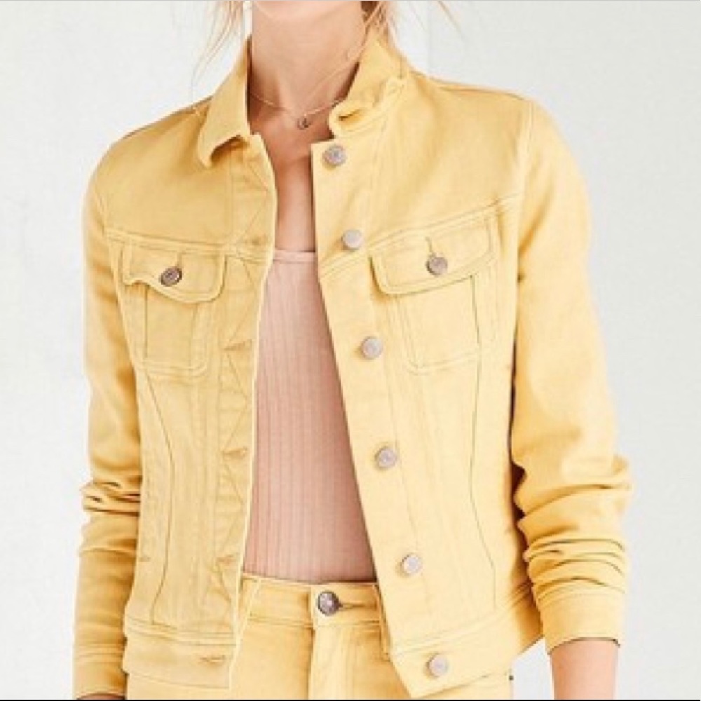 BDG Yellow Denim Jacket